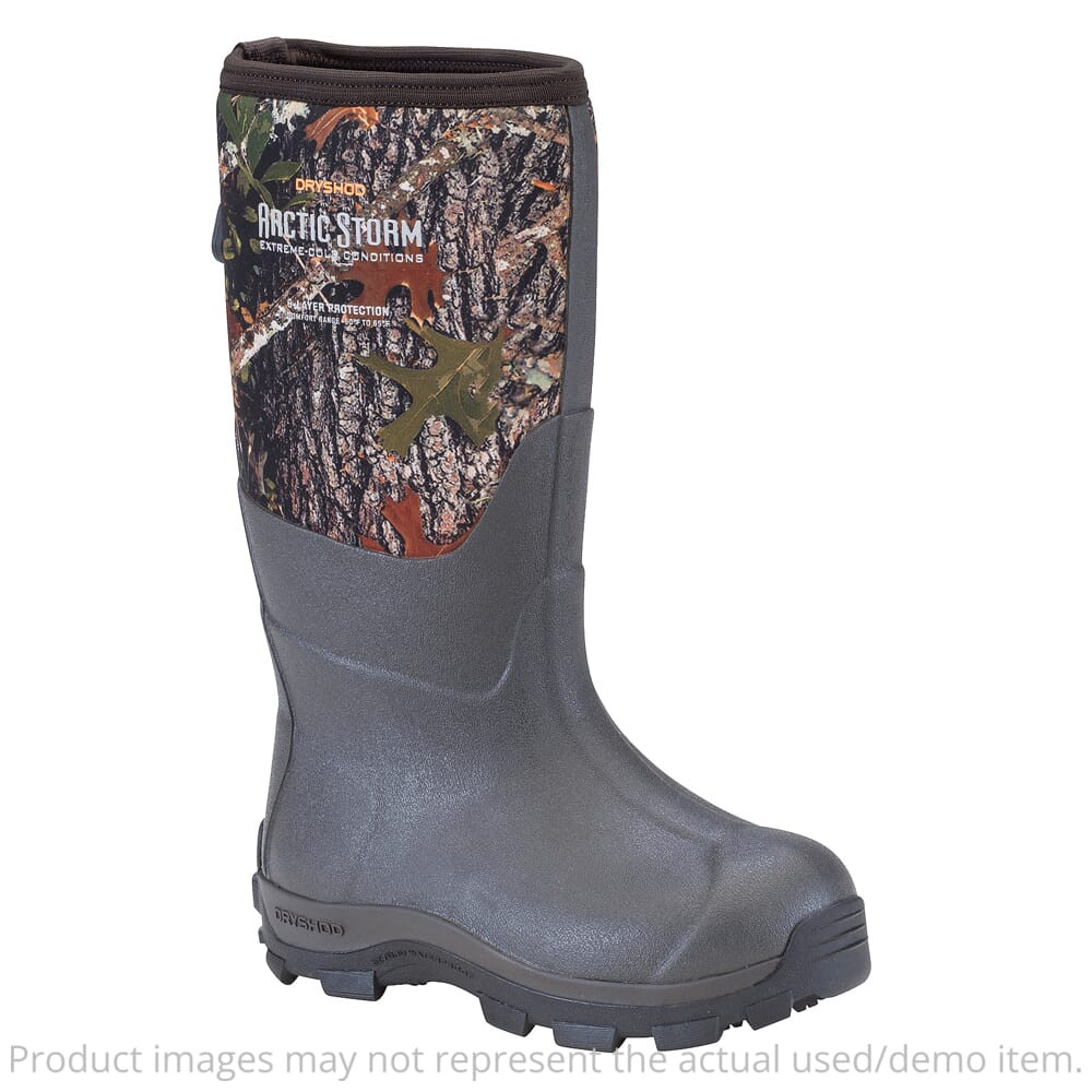 Dryshod USED Arctic Storm Kids Camo/Timber Size 1 Boots ARS-KD-CM-Y01 - Boots Like New, Box Damaged UA6836