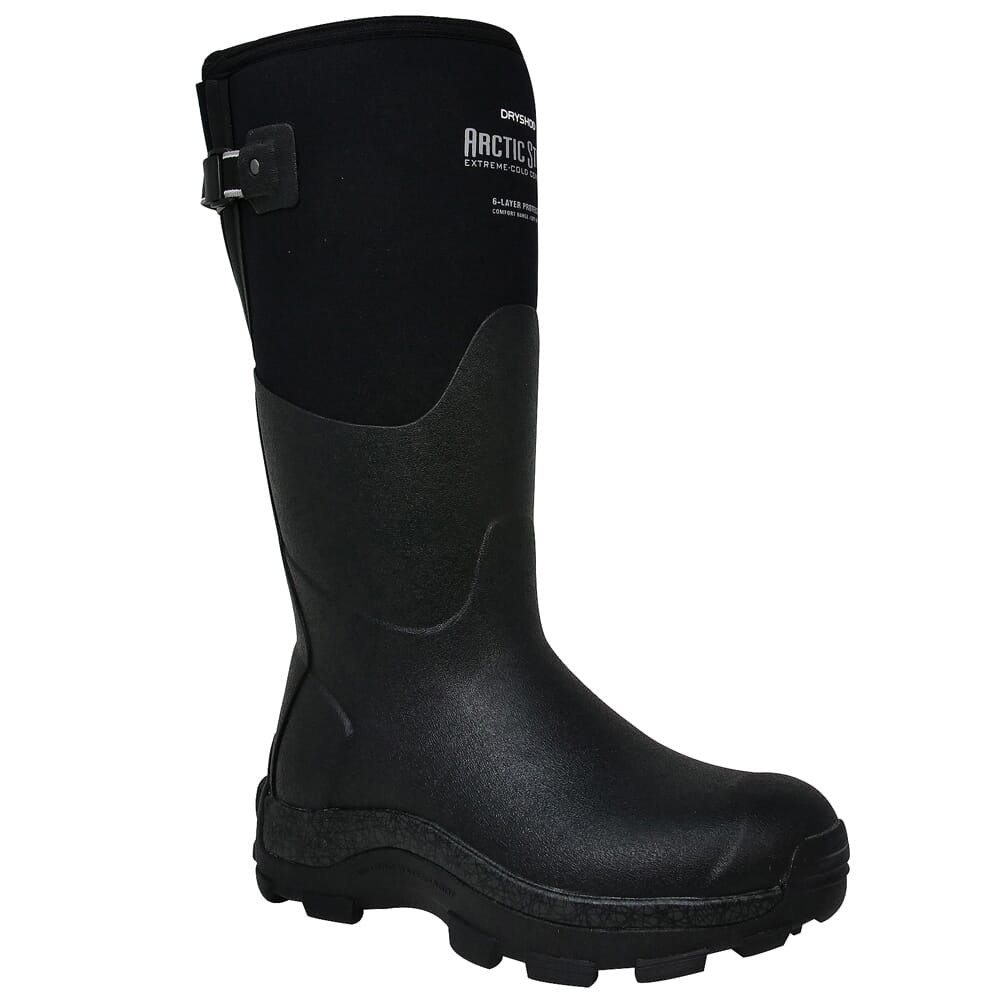 Dryshod USED Women's Arctic Storm Gusset Black/Grey Size 11 Boots ARSG-WH-BK-W11 - Boots Like New, Box Damaged UA6839