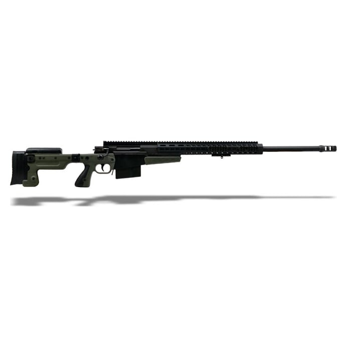Accuracy International AX338 Lapua 27' Barrel, Brake, Green, Butt Spike, Quick Butt, Quick Cheek with  AI AX Hard Case custom made by Explorer of Italy. In excellent condition (Like New).-UA743