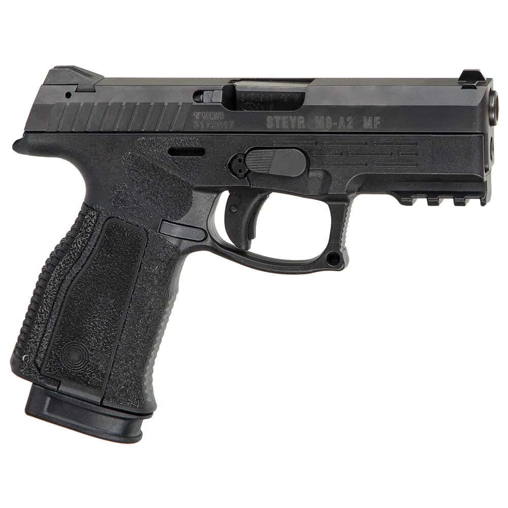 Steyr Arms M9-A2 MF 9mm 4\" Bbl Black Medium Pistol w/(2) 17rd Mags 78.223.2H0