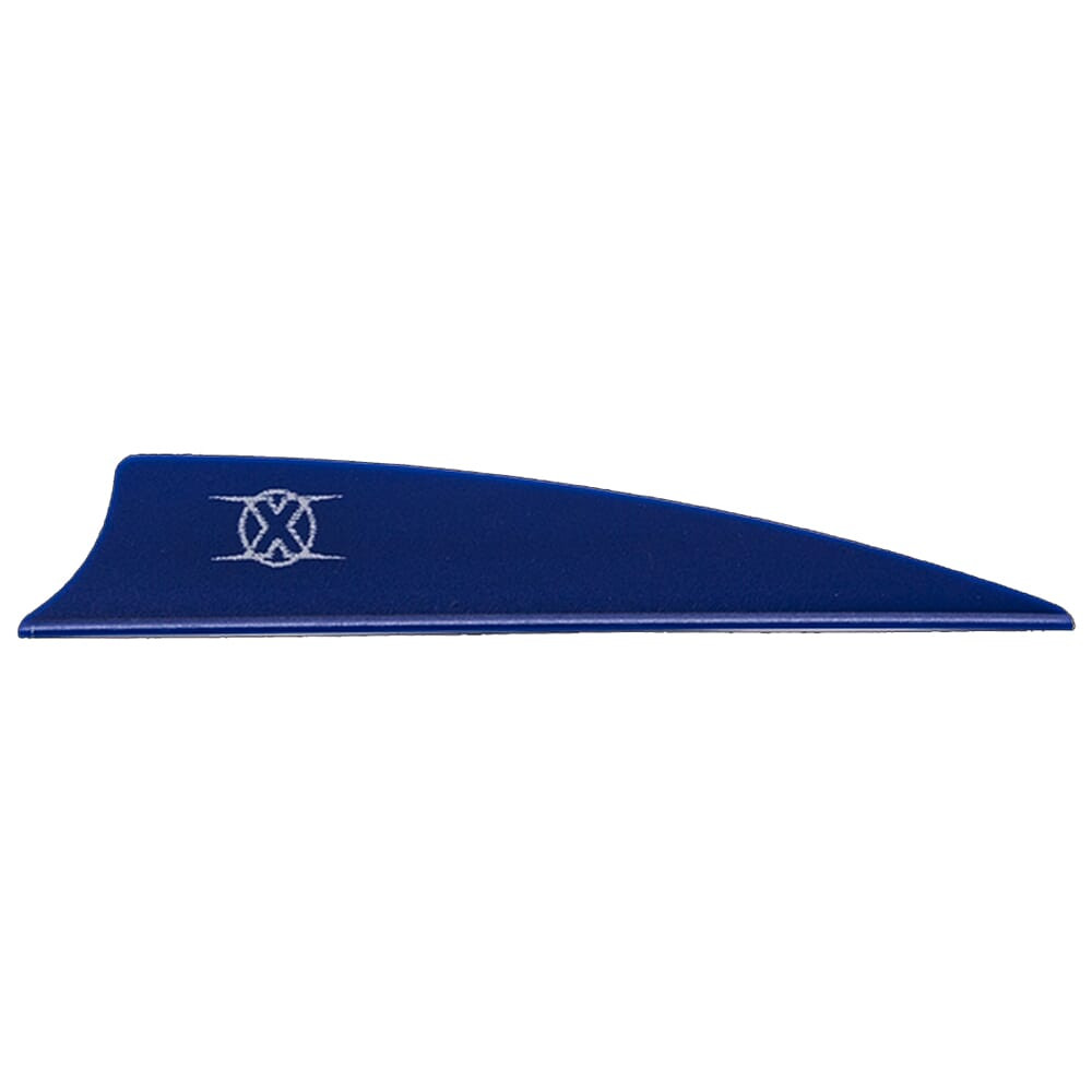 Bohning X Vane 3\" Shield Cut Blue 1000pk 10773BL3S
