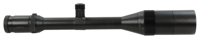 Swarovski Habicht PV 6-24x50 TDS Reticle.  Used, with moderate ring marks, glass is very good. Comes with box, sunshade, and eye cups. UB883