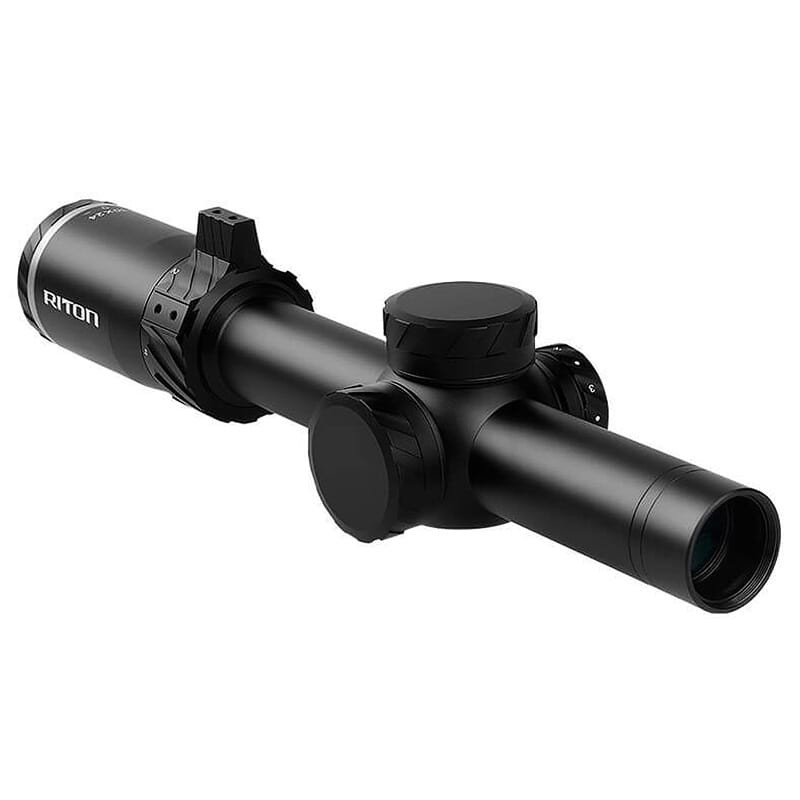 USED Riton Optics X5 Tactix 1-10x24mm FFP MIL Riflescope 5T110LFI23 - Light Mount Marks USED10069