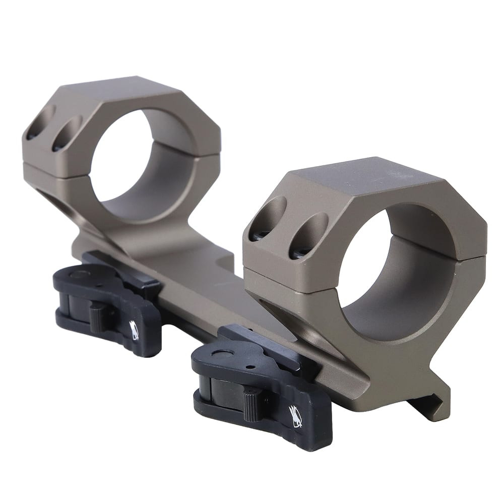 USED ADM AD-DELTA 30mm Low FDE Scope Mount w/Dual QD STD Lever AD-DELTA-L-30-FDE-STD - Light Finish Blemishes USED8942