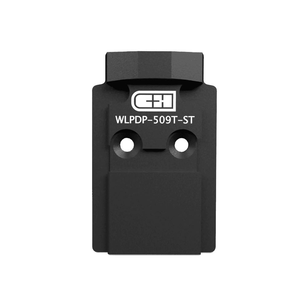 C&H Precision Walther PDP V4 MIL-LEO Steel Plate For Holosun 509T WLPDP-509T-ST