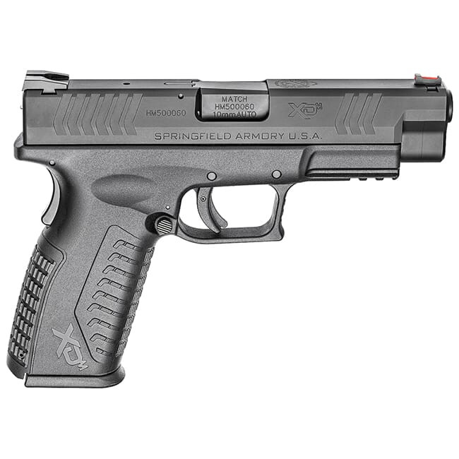 Springfield Armory XD(M) 10mm 4.5\" Black Pistol (w/ 2 Magazines) XDM94510BHCE