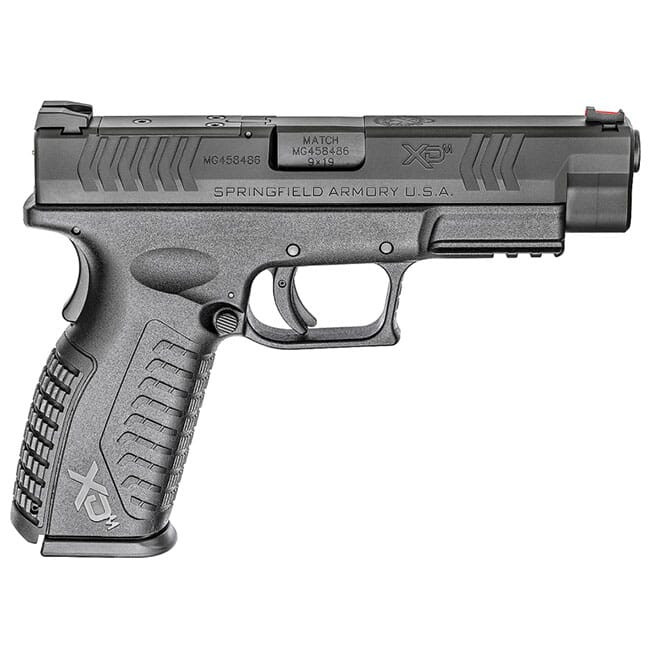 Springfield Armory XD(M) 9mm 4.5\" Black Osp With 3 Sight Bases (W/2 Magazines) Pistol XDM9459BHCOSP