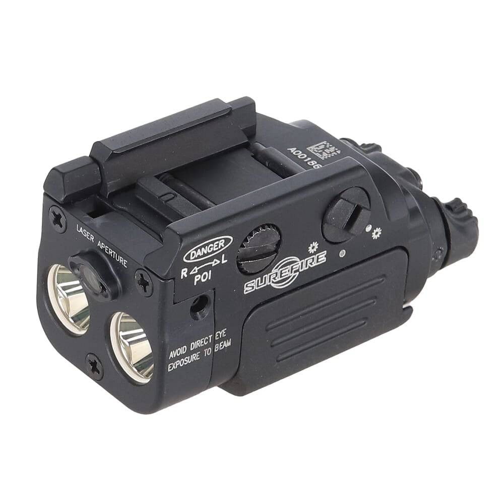 SureFire XR2-A 600 LU Compact Rechargeable Pistol Light w/635nM Red Laser & Universal/Picatinny Clamp Mount XR2-A-RD