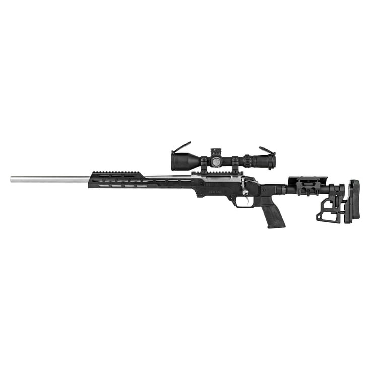 MDT LSS Gen3 Ruger American SA LH Tactical BLK Chassis System 115055-BLK