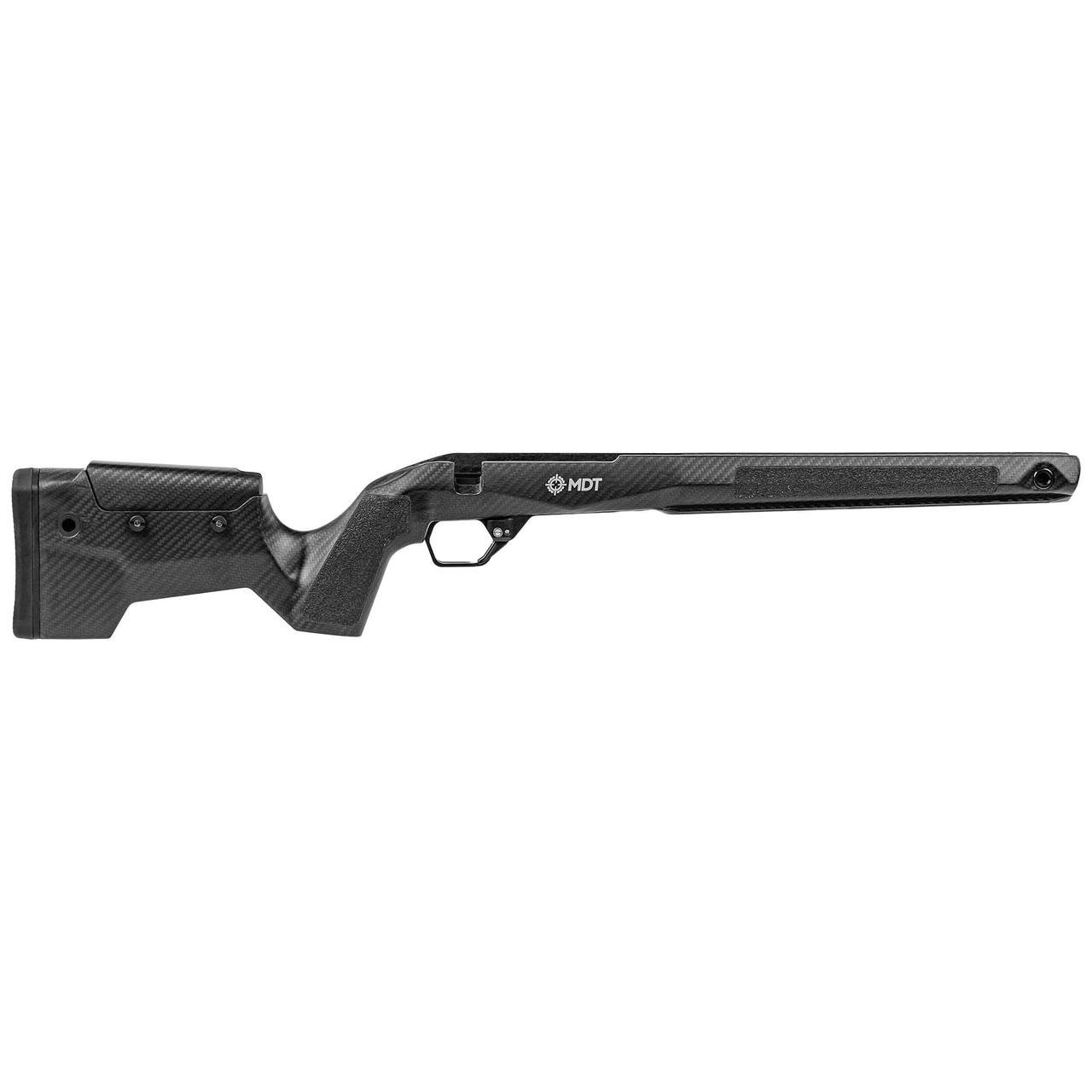 MDT CRBN Tikka T3X Short Action RH Fixed ARCA Clearcoat Carbon Fiber Hunter Kit Chassis System 116131-CCF