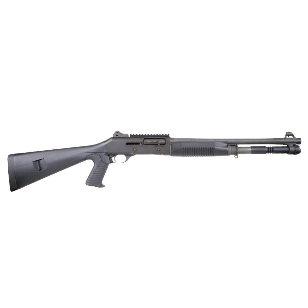 Benelli M4 Tactical 12ga 3\" 18.5\" Black 5+1 Semi-Auto Shotgun w/Pistol Grip Y2-Condition Demo 11707-Y2