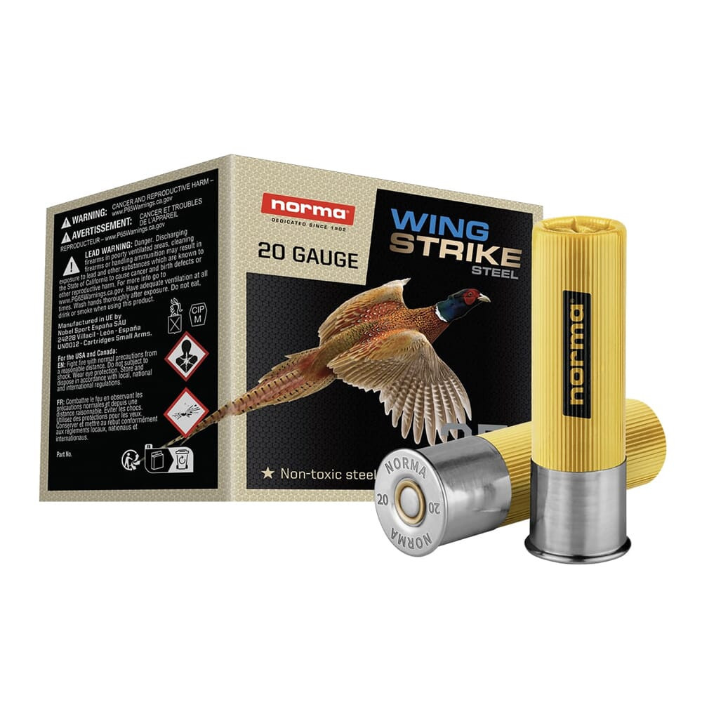 Norma WINGSTRIKE 20ga 2.75\" #5 1 1/8oz Shotshell (25/box) 1196053250