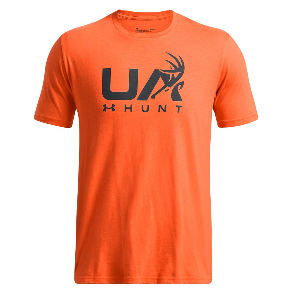 Under Armour Antler Hunt Icon SS Tee Team Orange 1366014-800