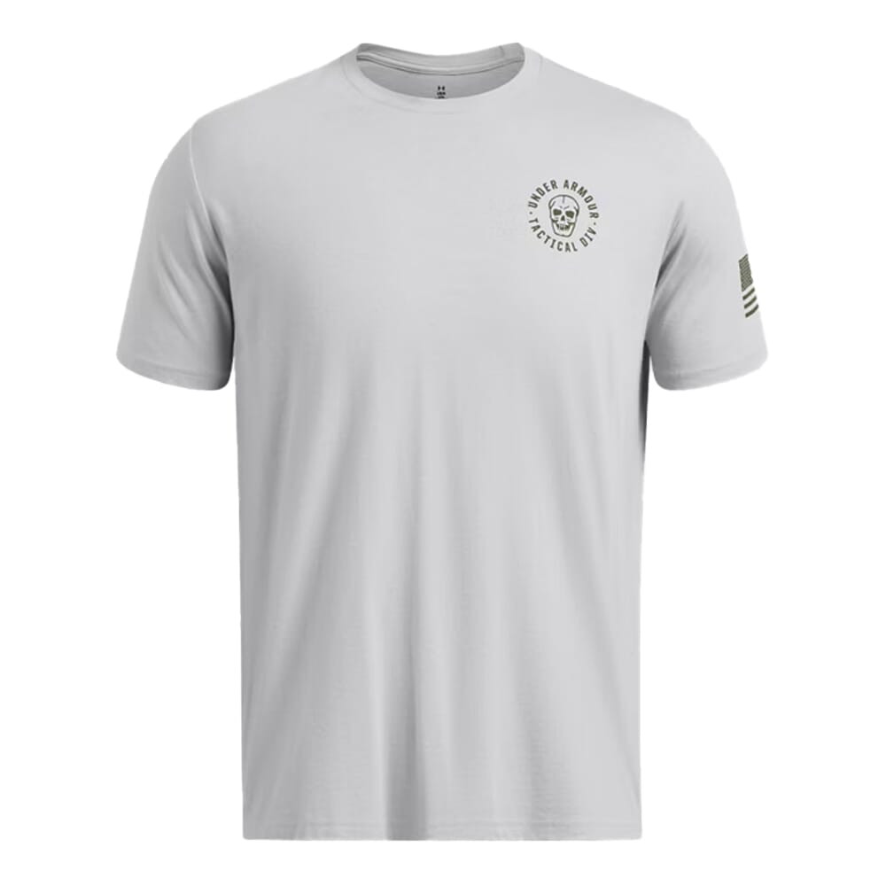 Under Armour Tactical Division Short Sleeve Shirt Mod Gray 1386724-011