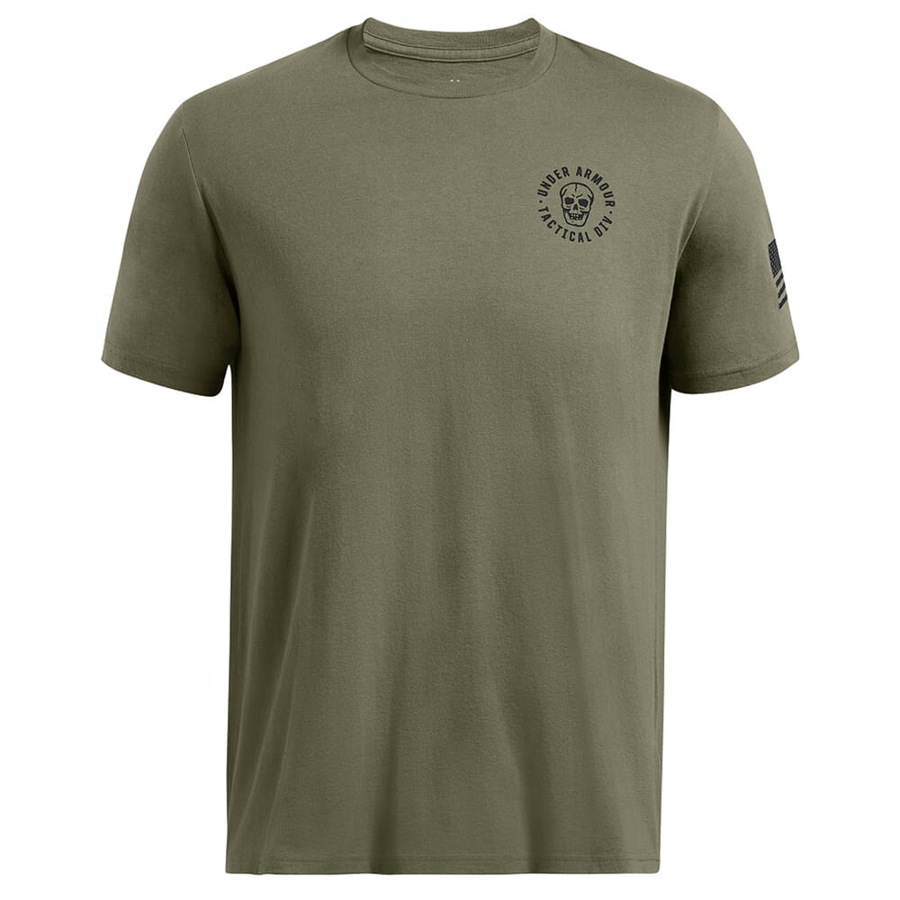 Under Armour Tactical Division Short Sleeve Shirt Marine OD Green 1386724-390