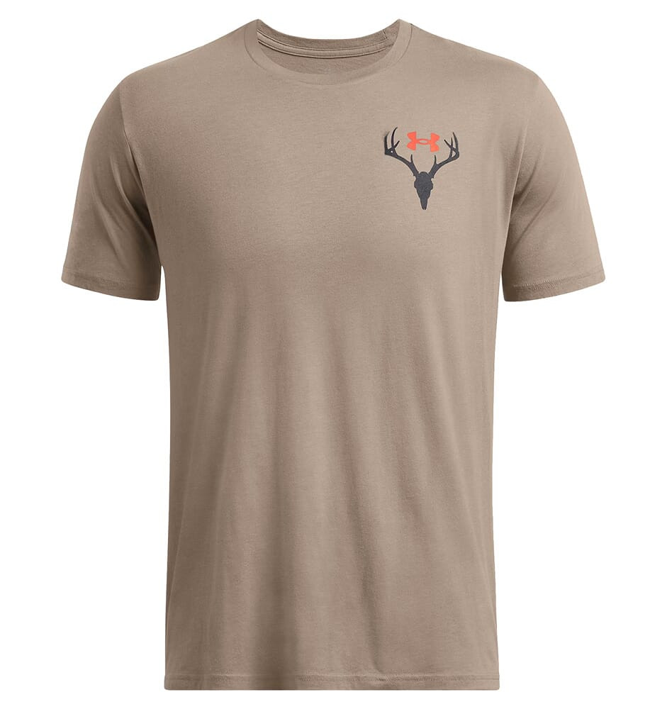 Under Armour Men's Whitetail SS Tee Taupe Dusk 1386781-200
