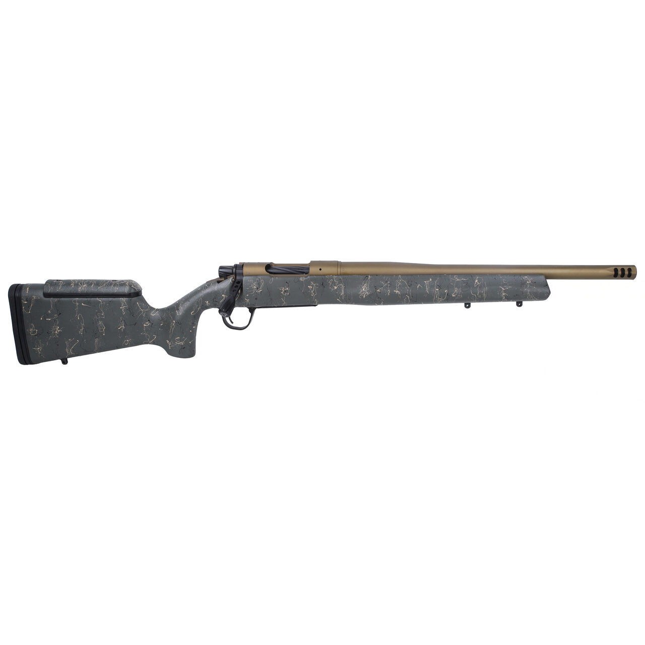 Christensen Arms Mesa 6.5 Creedmoor 16.25\" 1:8 Bbl Burnt Bronze Cerakote Green/Black & Tan Webbing Long Range Stock Bolt Action Rifle 801-02006-01