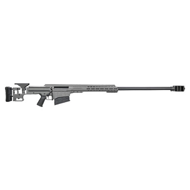 Barrett MRADELR .416 Barrett 30\" Heavy 1:12\" Bbl QDL Muzzle Brake Tung Grey Cera Rifle w/(2) 5rd Mags, Bag Rider, (1) Acc Rail, & Carrying Case 19987