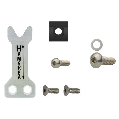 Hamskea Epsilon Target Conversion Kit G-Flex Wide Launcher, Target Plug, Pitch Adjustment Screw/Washer 200800
