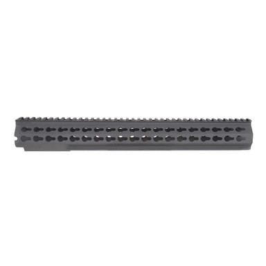 Accuracy International AXSR/ASR 16\" Black Forend Tube Sub-Assembly w/Integrated RRS Rail & 20 MOA Keyslot Top Rail 100-19-001449BL
