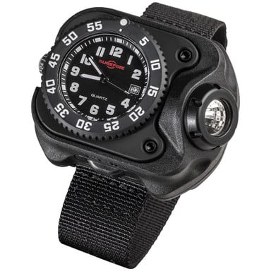 SureFire 2211 Signature Rechargeable Variable-Output LED WristLight & Watch 2211-B-BK-SF