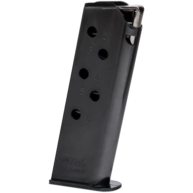 Walther PPK .380 ACP 6rd Standard Black Magazine 2246024