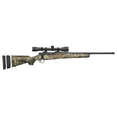 Mossberg Patriot Super Bantam 350 Legend 22\" 1:16\" Fluted Bbl True Timber Strata 4+1 Rifle w/3-9x40mm Scope 28257