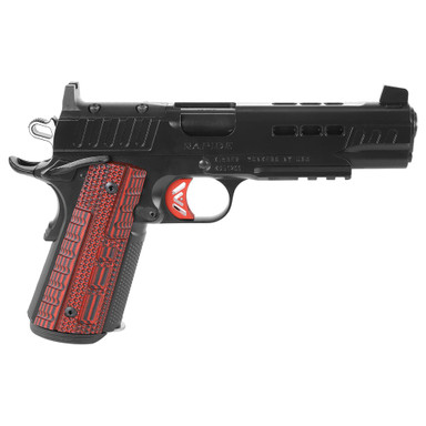 Kimber 1911 Rapide Heat .45 ACP 5.5\" Bbl 8rd Optics Ready Black/Red Pistol 3000452