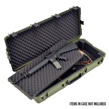 SKB iSeries Double Bow/Short Rifle OD Green Case 3i-4217-DB-M