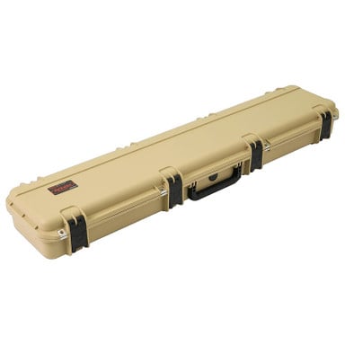SKB iSeries Single Rifle Layered Foam Tan Case 3i-4909-5T-L