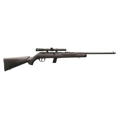 Savage Arms 64 FXP .22 LR 21\" 1:16\" Bbl Black Semi-Auto Rifle w/Tasco 4x15mm Scope & (1) 10rd Mag 40000