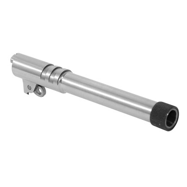Kimber 5\" .45 ACP match grade threaded stainless steel barrel with link & thread protector