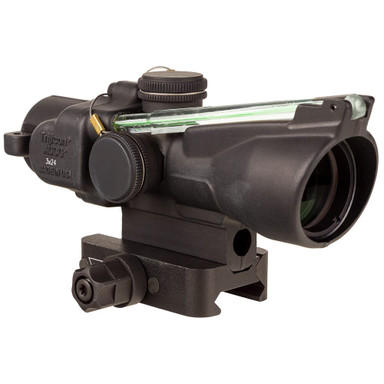 Trijicon ACOG 3x24 XB Dual Illum Green Chevron 300-340 fps Bolt Drop Crossbow Scopew/Q-LOC Mount TA50-C-400391