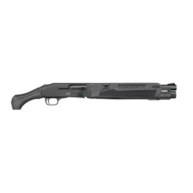 Mossberg 990 Aftershock SPX 12ga 14.375\" Bbl Cylinder Choke Tube FO / GRS Optic Cut 3\" Chamber 5+1 Matte Blue Compact Autoloader Shotgun 83010