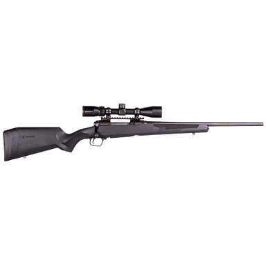 Savage Arms 110 Apex Hunter XP 400 Legend 18\" 1:16\" Bbl Black BA Rifle w/Vortex Crossfire II 3-9x40mm Scope & (1) 3rd Mag 58130