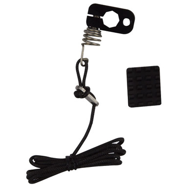 Hamskea Universal Limb Clamp Kit w/EZ Glide Lever Arm, Spring, 30\" D-Braid, Easy Glide, O-Ring, Knoby Limb Pad 904600