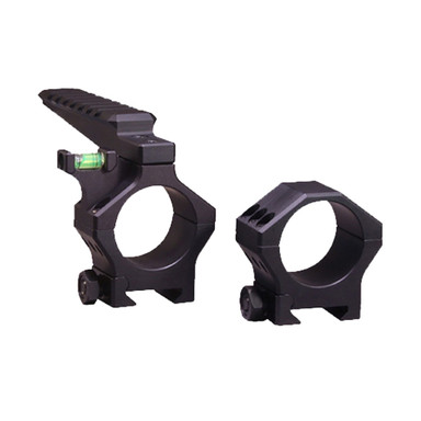 Hawkins Precision Heavy Tactical 36mm Scope Ring Set w/1.0\" Picatinny Rail 914-0002