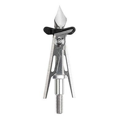 SIK SK2 Crossbow 2\" Black/Silver Broadhead ABH100SK2CB