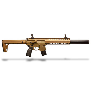 Sig Sauer MCX GEN II Air .177 Cal 90gr CO2 FDE Air Rifle w/(1) 30rd Pellet Mag & M-LOK Handguard AIR-MCX-177-G2-FDE