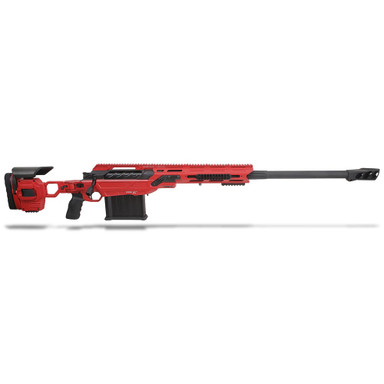 Cadex Defense Tremor .50 BMG 29\" 1:15\" Bbl 1-14 TPI Hybrid USMC Red/Black Rifle w/Crosshatch Bolt Knob & MX1 Muzzle Brake CDX50-DUAL-50-29-BR40-A2J5N-