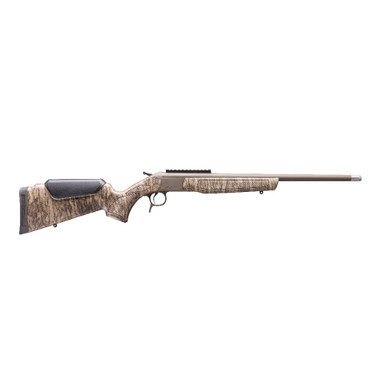 CVA Centerfire Scout Spur 28ga 22\" Smooth Bore Bbl Patriot Brown/MONB Browning Invector Shotgun w/XX-Full Turkey Choke & 0 MOA Pic Rail CR4919MOBL
