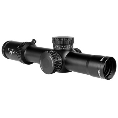Trijicon Credo HX 1-8x28 FFP w/ Red/Green MOA Segmented Circle, 30mm, Satin Black Riflescope 2900031