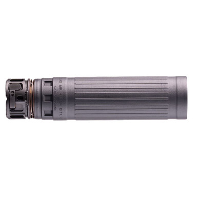 Dead Air Defense CT5P Patrol 5.56 Triskelion GMS LBP Black CF Rifle Silencer w/Fixed Keymo GOV Adapter & DA115GOV 1/2-28 KeyMicro 3 Prong FH CT5PKMBLK