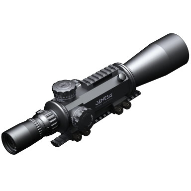 March Genesis Tactical 6x-60x56 FML-3 Reticle 0.1 MIL Illuminated FFP Riflescope D60V56GFIML10-FML-3