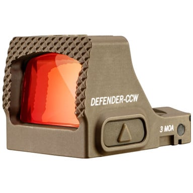 Vortex Defender-CCW 3 MOA Tan Micro Red Dot DFCCW-MRD3-T