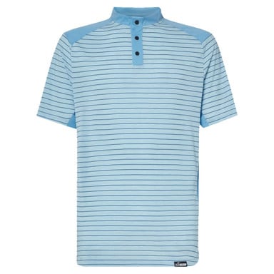 Oakley Fringe Stripe Stonewash Blue Shirt Large FOA404358-6EK-L