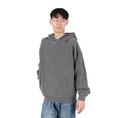 Oakley Indigo Side Zip Hoodie Bleached Grey XXL FOA405487-26XXXL