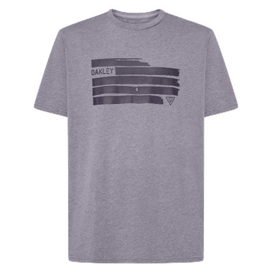 Oakley SI Shadow Flag Athletic Heather Grey T-Shirt FOA406803-24G - Main Image