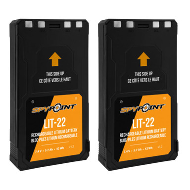 Spypoint Lithium Battery Twin Pack 05538