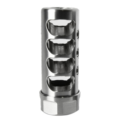 American Precision Arms Gen 4 Micro Bastard Self Timing Muzzle Brake 9/16x24 .30 Stainless G4M9630S